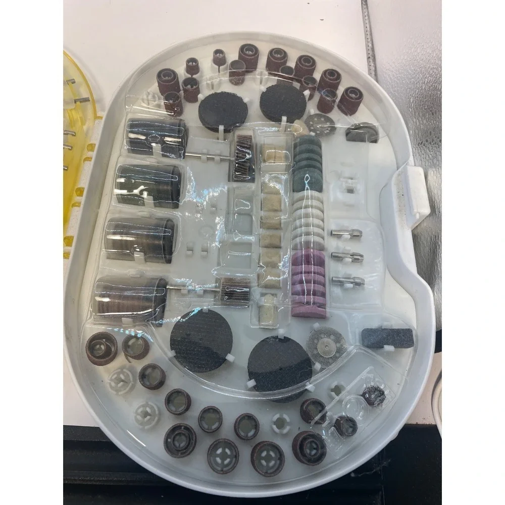 New 276 pc Rotary Accessory‎ Kit for Handheld & Flex Shaft  Rotary Tools